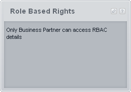 web role based rights